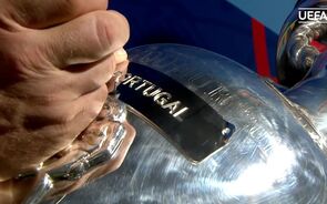 Taça do Euro já tem o nome de Portugal
