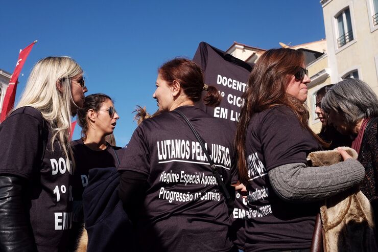 manifestação professores manif