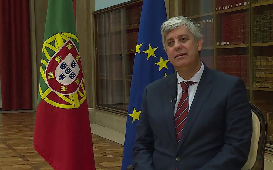 Centeno diz que ainda quer terminar o mandato como presidente do Eurogrupo