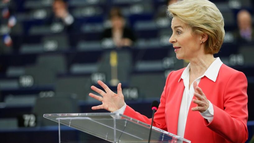 Von der Leyen quer "uma União Europeia mais forte do que aquela herdada"