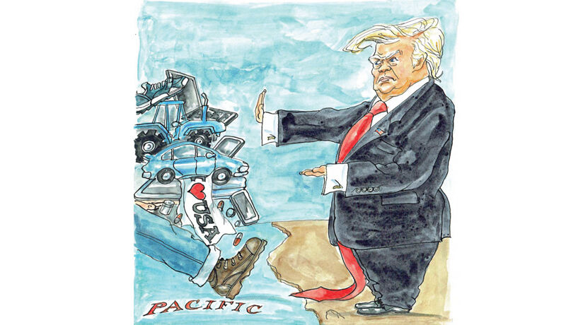 Trump aplica taxa de 25% a todas as importações