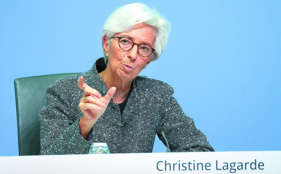 Lagarde disse-o de todas as maneiras possíveis: esta não é a hora de os bancos centrais, mas sim dos governos, avançarem com estímulos orçamentais.