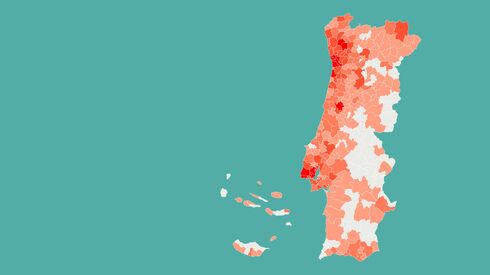 Alenquer ultrapassa fasquia dos 100 infetados. Veja o mapa com a evolução no seu concelho