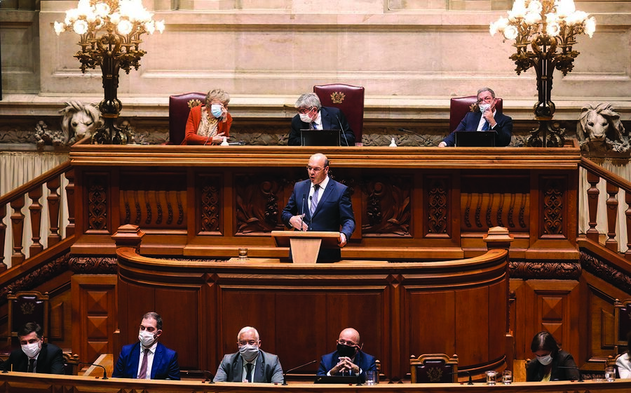 Pedro Siza Vieira, ministro da Economia, fez o encerramento do debate de generalidade. Defendeu a proposta do Governo para sair da recessão.